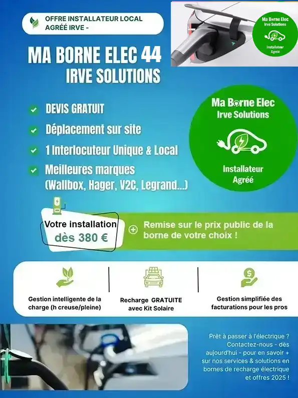 offre installation 2025 borne recharge pour Tesla électrique à Bordeaux et toute la Gironde (33)
